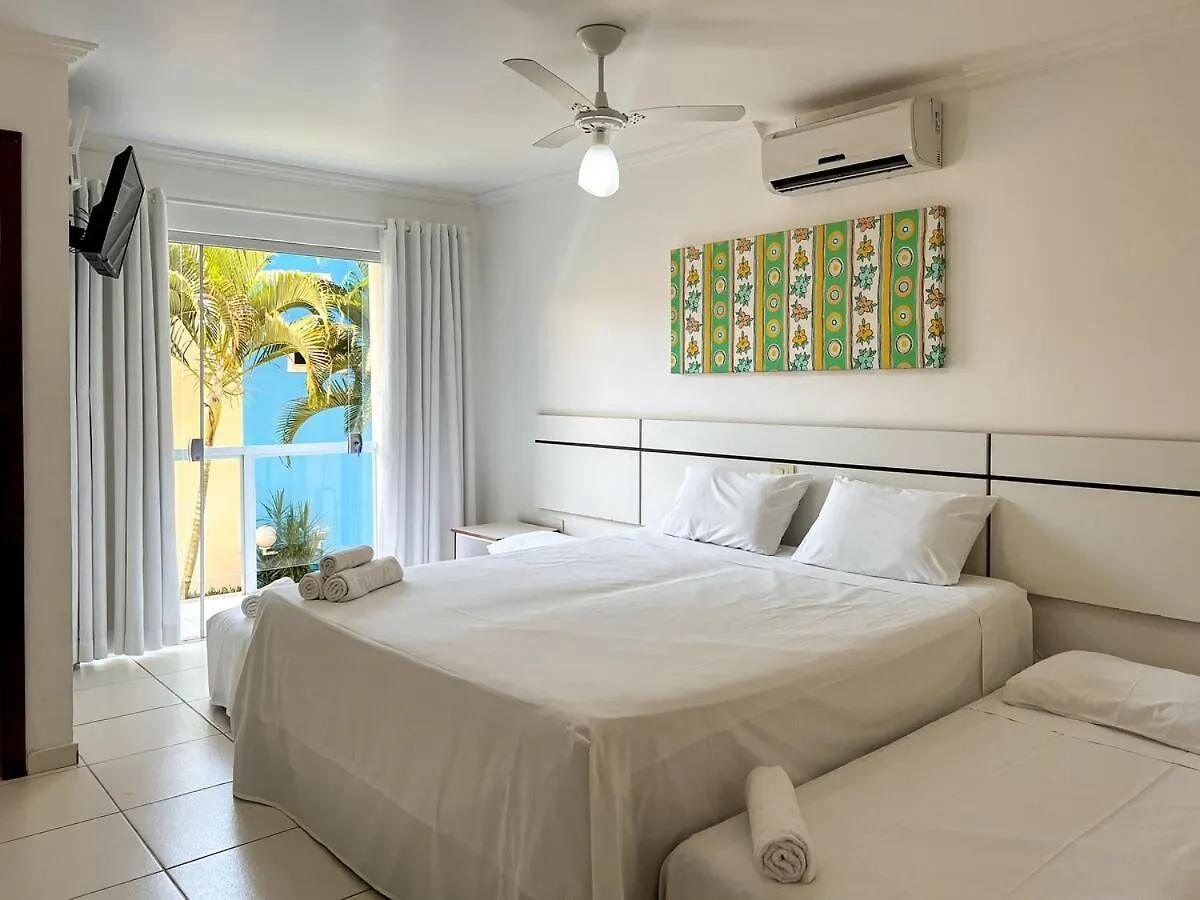 Casa de Férias C49Msid -Seven Heaven Porto Seguro-2 Suites Piscina 600Mt Orla Taperapuan Brasil