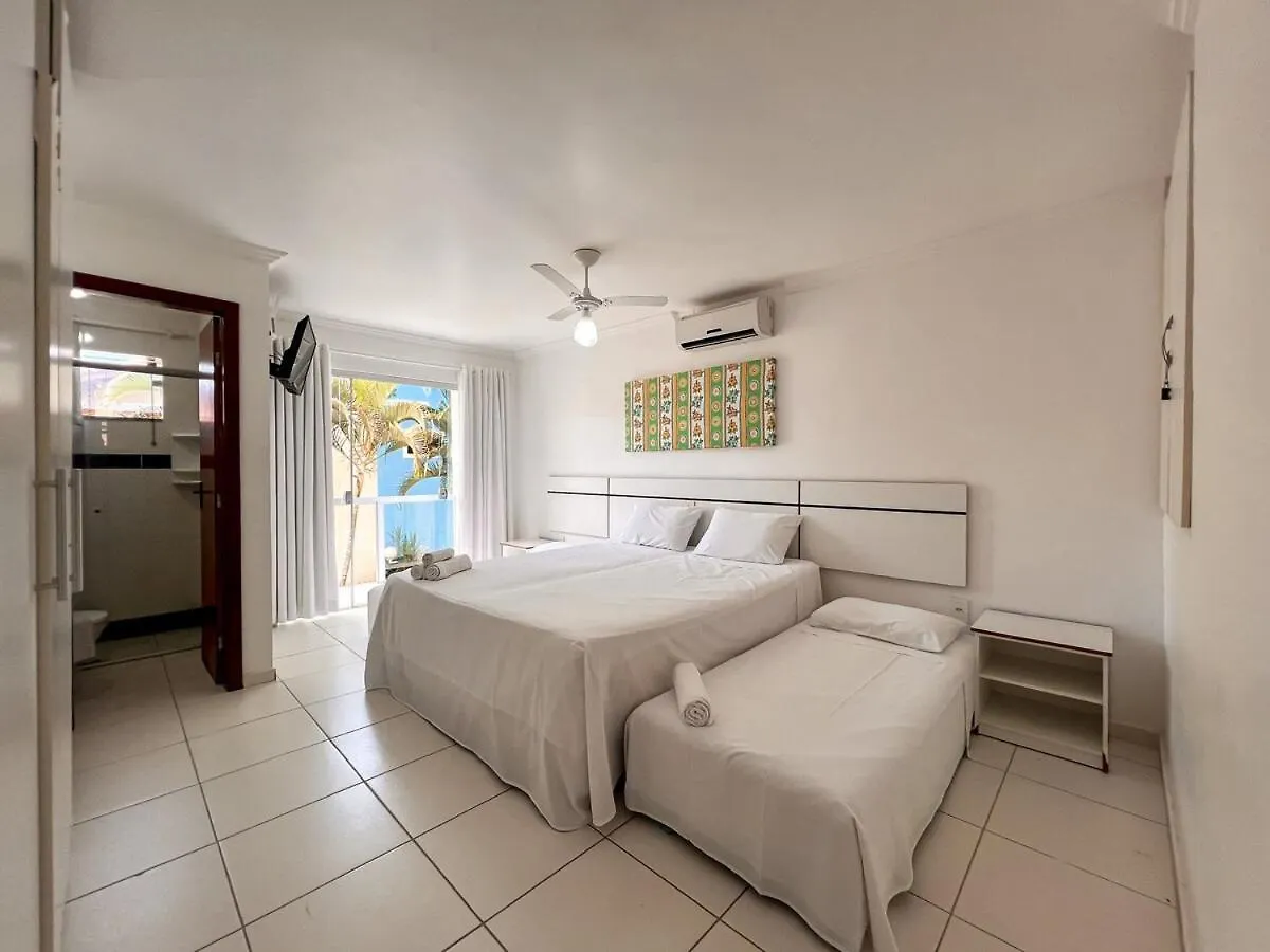 C49Msid -Seven Heaven Porto Seguro-2 Suites Piscina 600Mt Orla Taperapuan 0*,